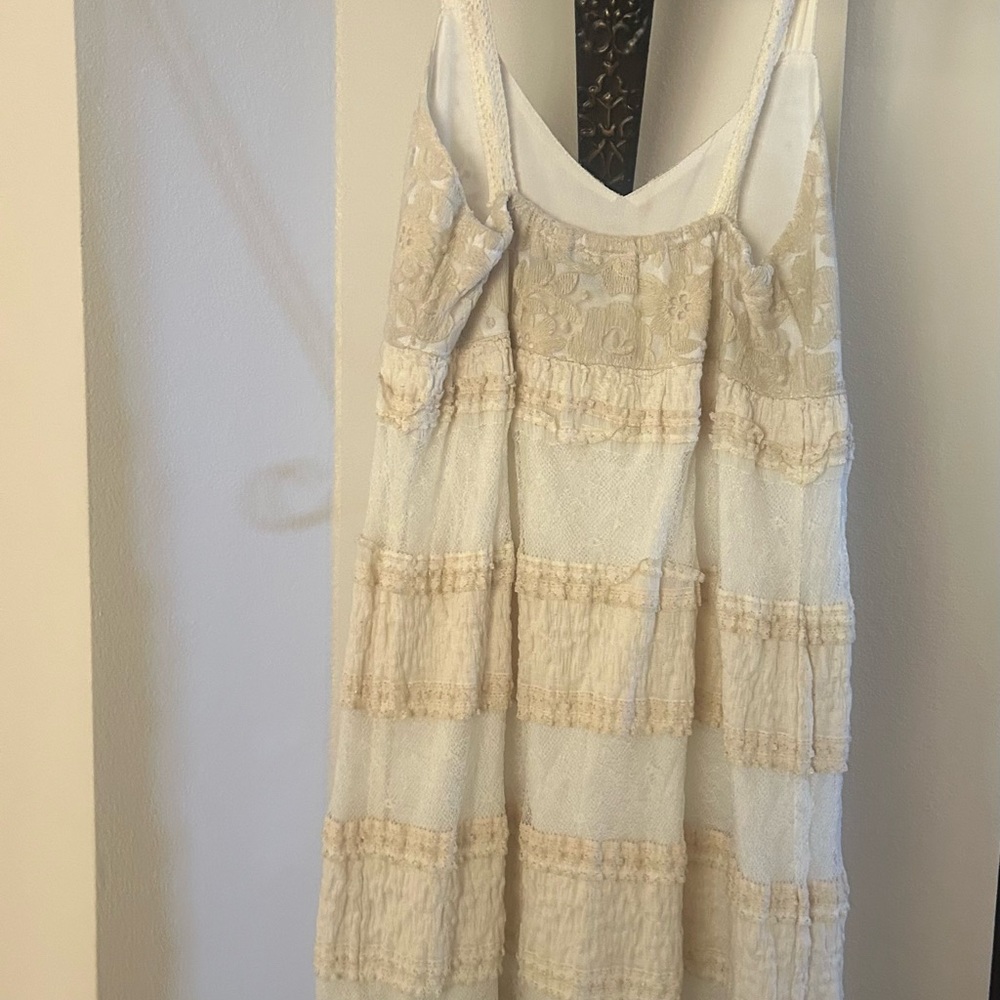 Cream colored dress